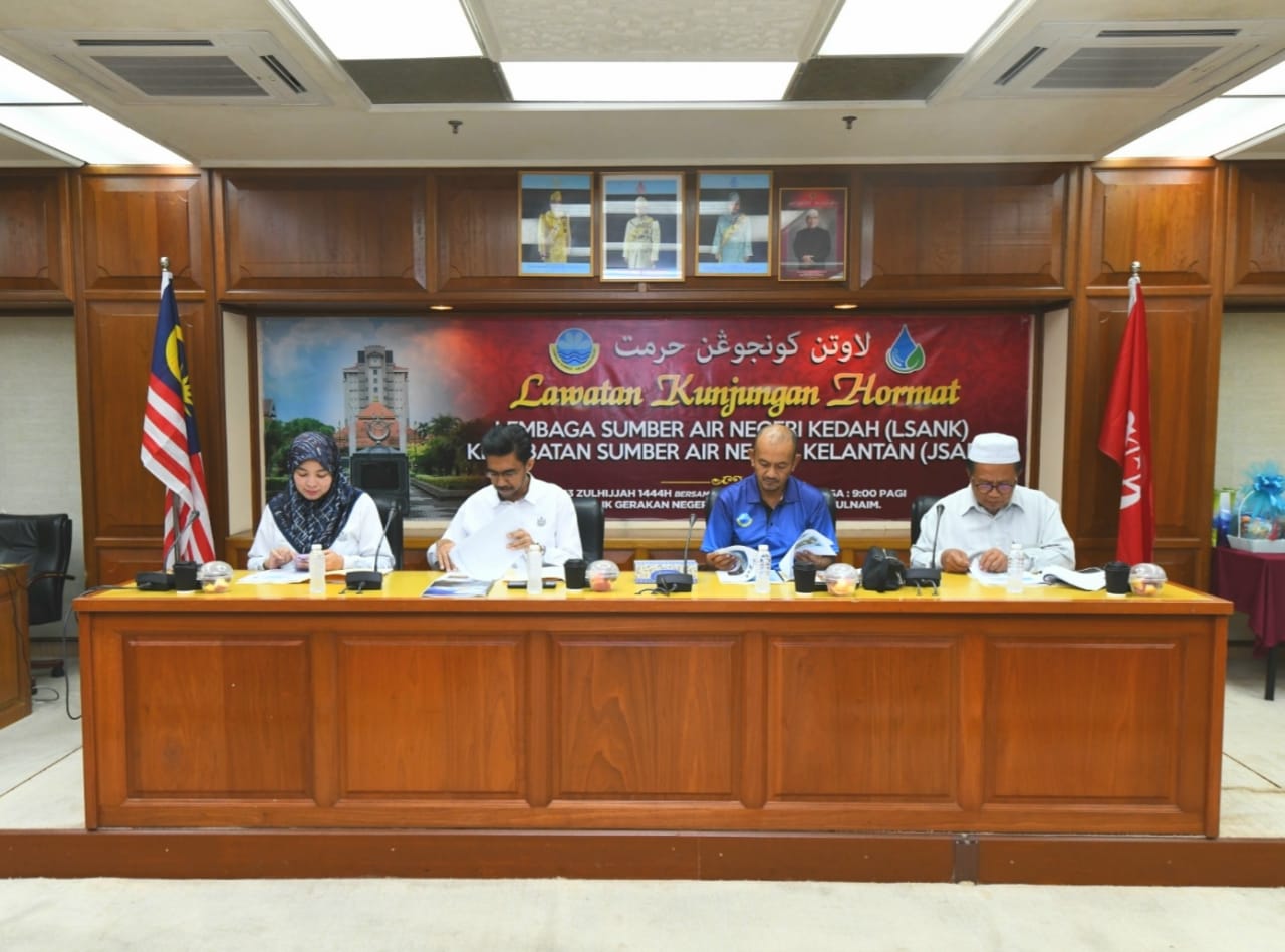 Kunjungan Hormat Delegasi Lembaga Sumber Air Negeri Kedah Ke Jabatan Sumber Air Negeri Kelantan